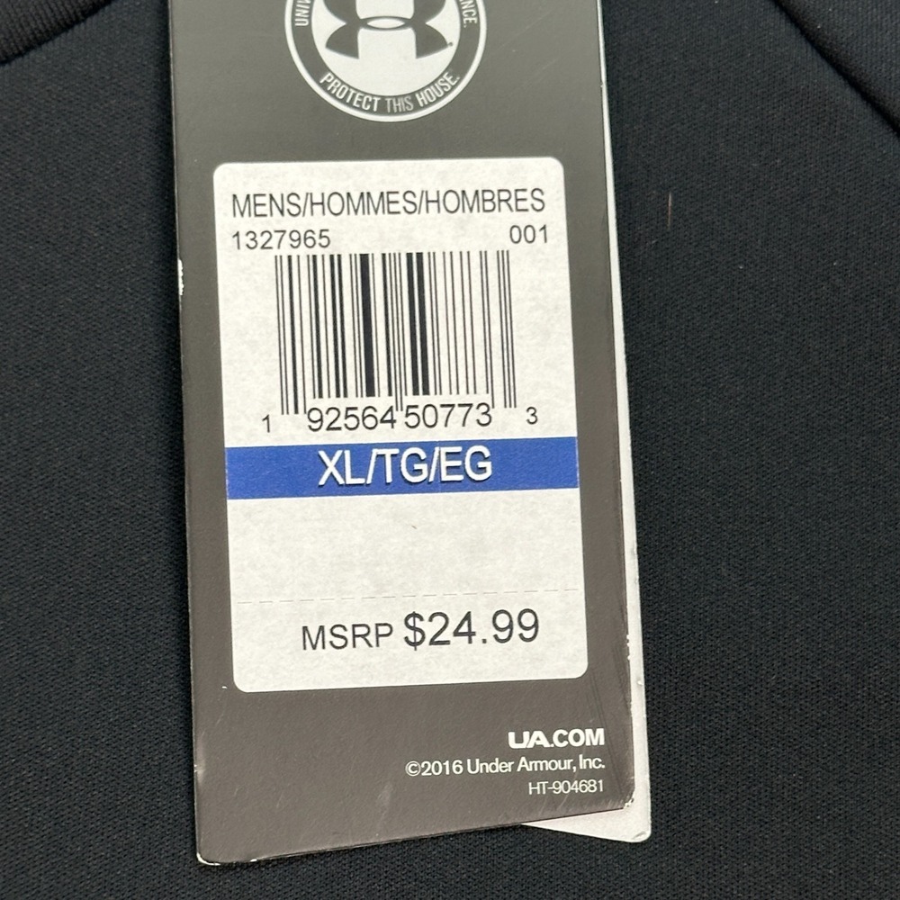 Under Armour Velocity Shirt Men's Size XL Moisture Wick Short Sleeve 1327965 - Picture 2 of 9